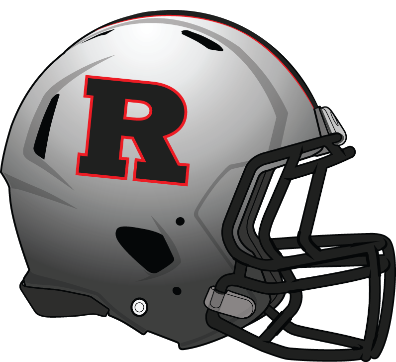 Rutgers Scarlet Knights 2012-Pres Helmet Logo v2 DIY iron on transfer (heat transfer)